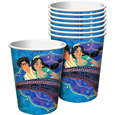 Aladdin Paper Cups 266ml  8pk - Party Savers