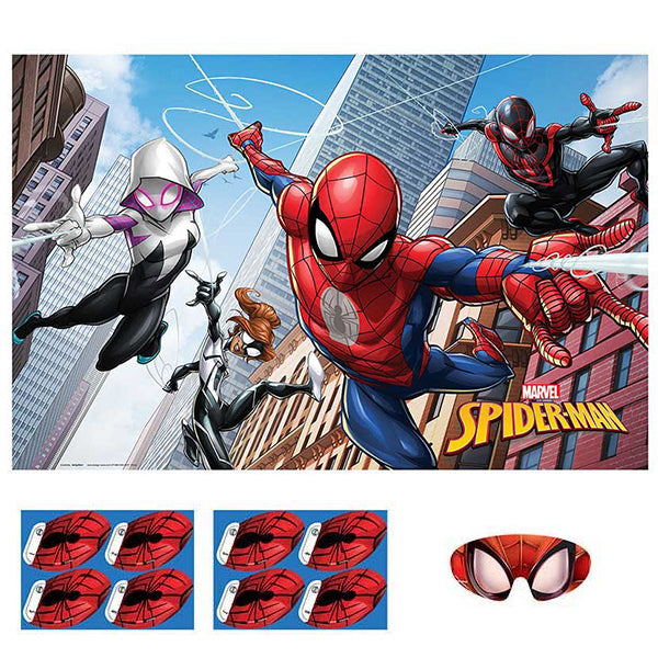 Spider-Man Webbed Wonder Party Game - Party Savers