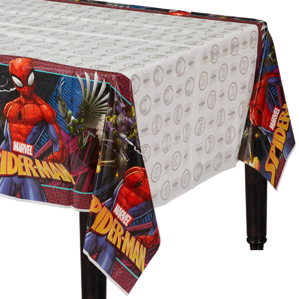 Spider-Man Webbed Wonder Plastic Tablecover 137cm x 244 - Party Savers