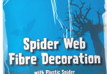 Spider Web Fibre Decoration - Party Savers