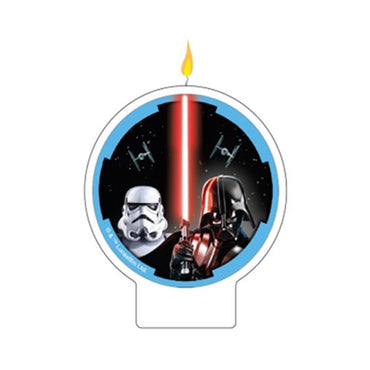 Star Wars Classic Flat Candle Each - Party Savers