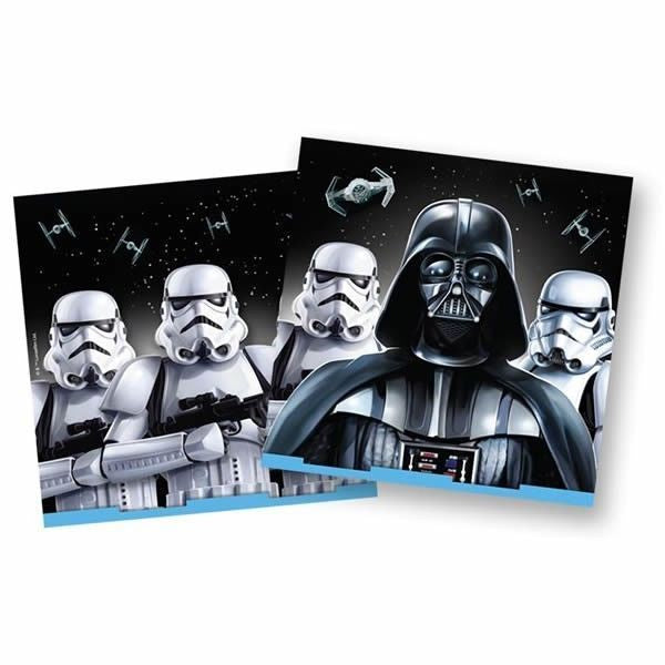 Star Wars Classic Lunch Napkins 33cm 16pk - Party Savers