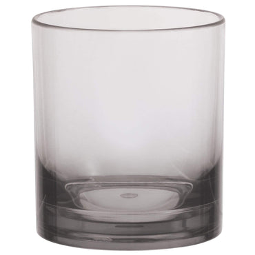 Premium Double Old Fashioned Plastic Tumbler Glass Ombre 354ml Each