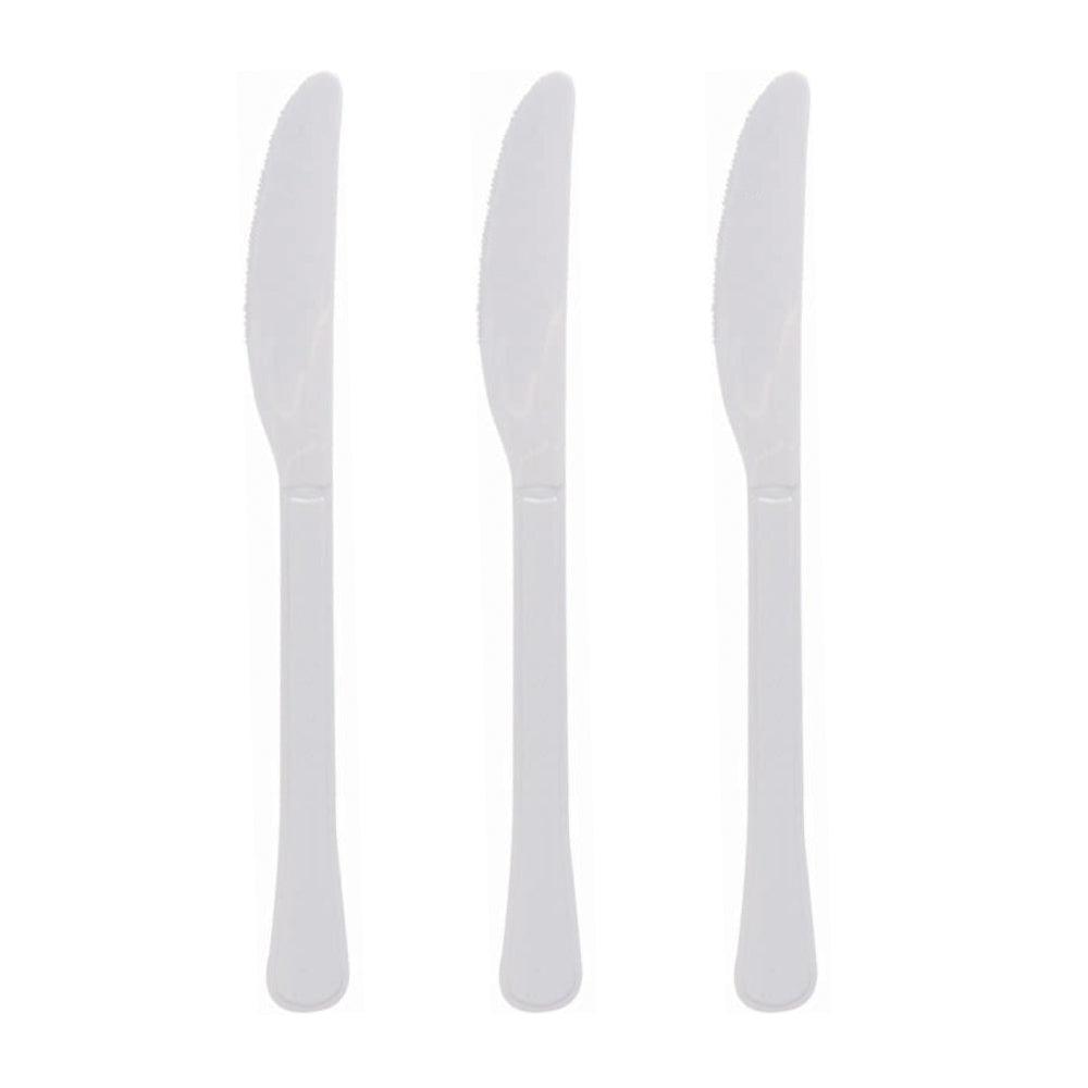 Red Plastic Knife 20pk - Party Savers