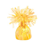 Yellow Foil Balloon Weight - Party Savers