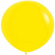 Yellow Latex Balloons 90cm 2pk - Party Savers