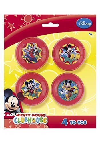 Mickey Mouse Yo-Yos 4pk - Party Savers